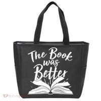 The Book Was Better Reading Fan Book Lover Tote Bag thumb 0