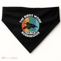 The Birds Work For The Bourgeoisie Bird USA-Made Doggie Bandana thumb 0