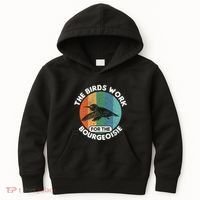 The Birds Work For The Bourgeoisie Bird Kids Hoodie thumb 0
