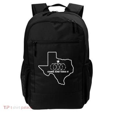 Texas Barbed Wire Come And Take It Backpack