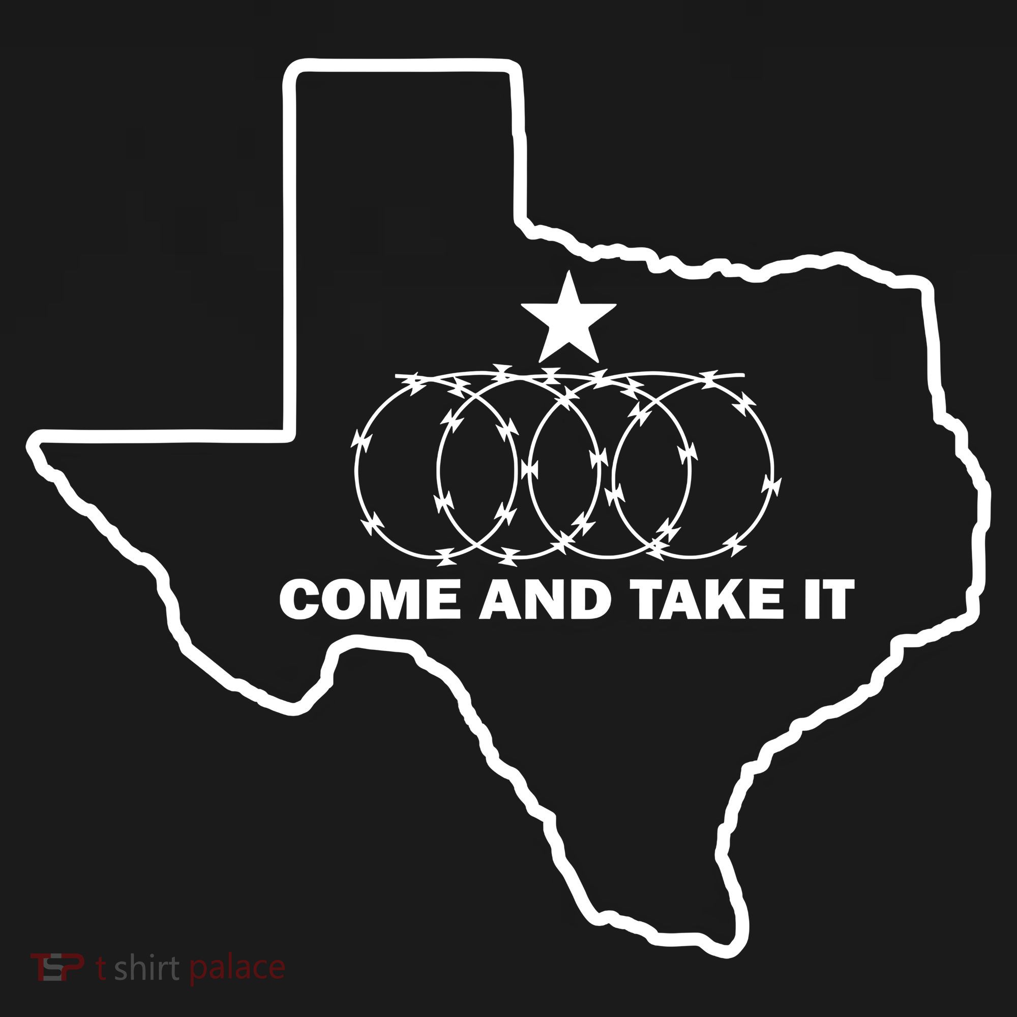 Texas Barbed Wire Come And Take It Backpack