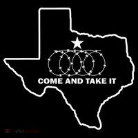 Texas Barbed Wire Come And Take It Coaster thumb 2