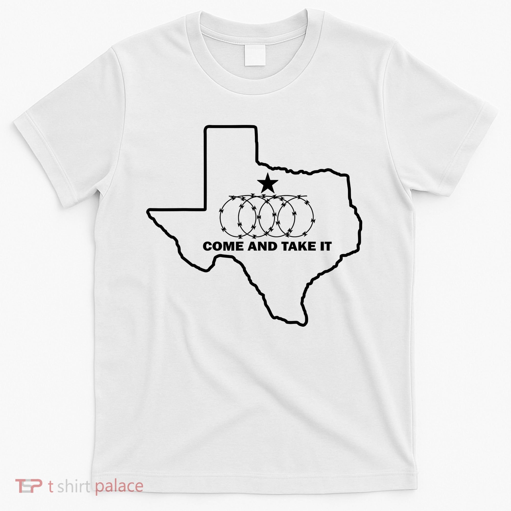 Texas Barbed Wire Come And Take It T-Shirt