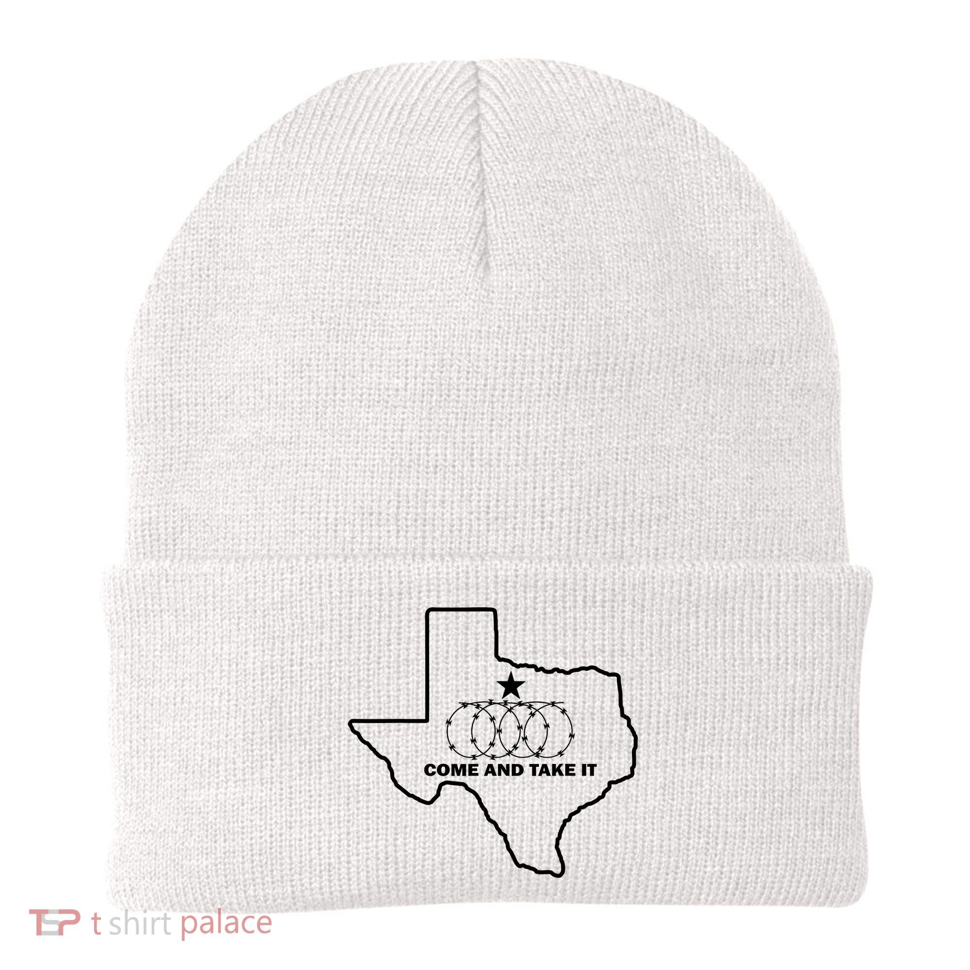 Texas Barbed Wire Come And Take It Beanie