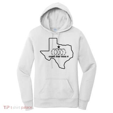 Texas Barbed Wire Come And Take It Women's Hoodie