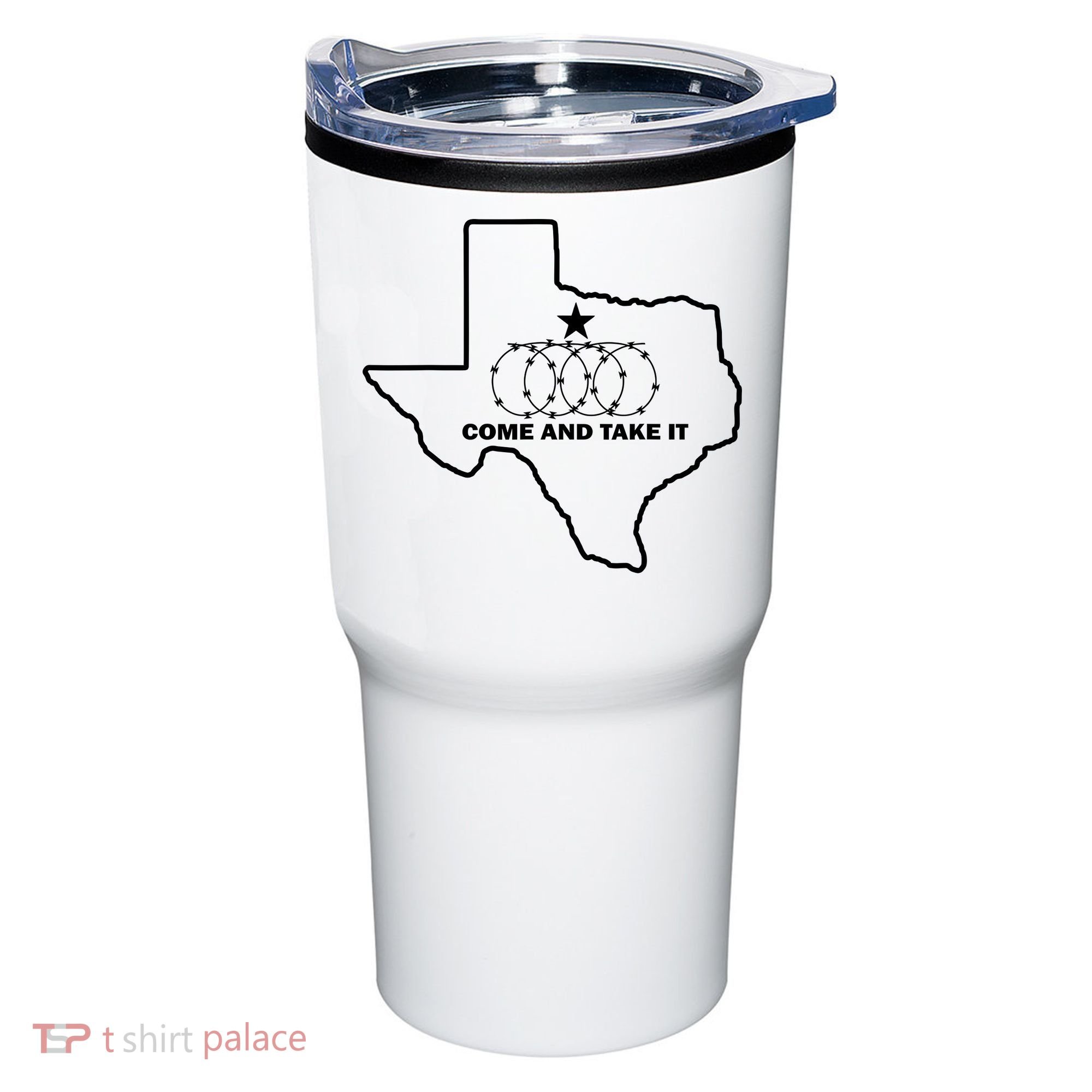 Texas Barbed Wire Come And Take It Tumbler