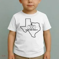 Texas Barbed Wire Come And Take It Toddler T-Shirt thumb 2