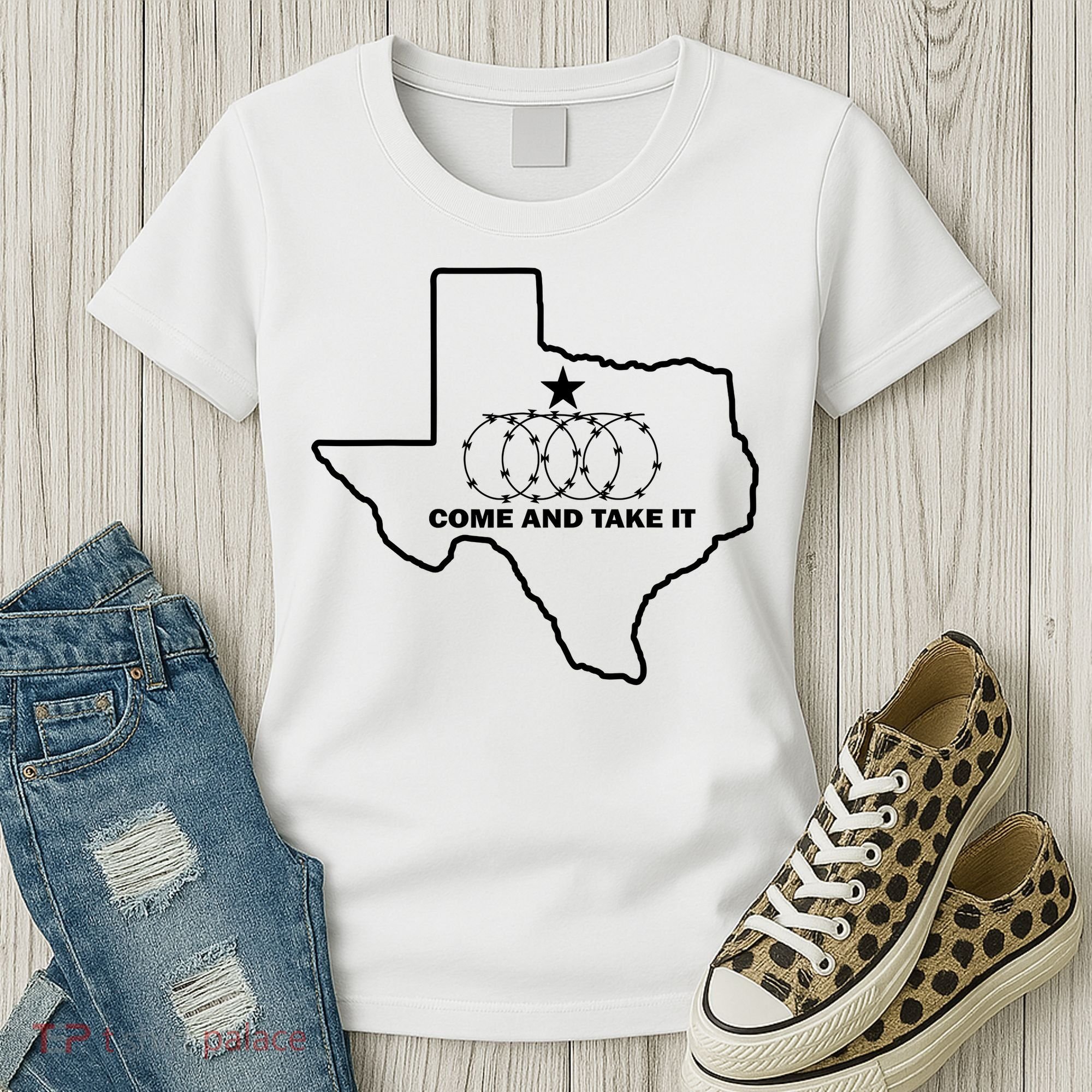 Texas Barbed Wire Come And Take It Women's T-Shirt