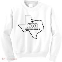 Texas Barbed Wire Come And Take It Kids Sweatshirt thumb 0