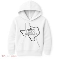Texas Barbed Wire Come And Take It Kids Hoodie thumb 0