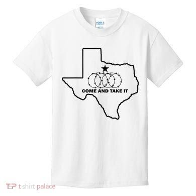 Texas Barbed Wire Come And Take It Kids T-Shirt