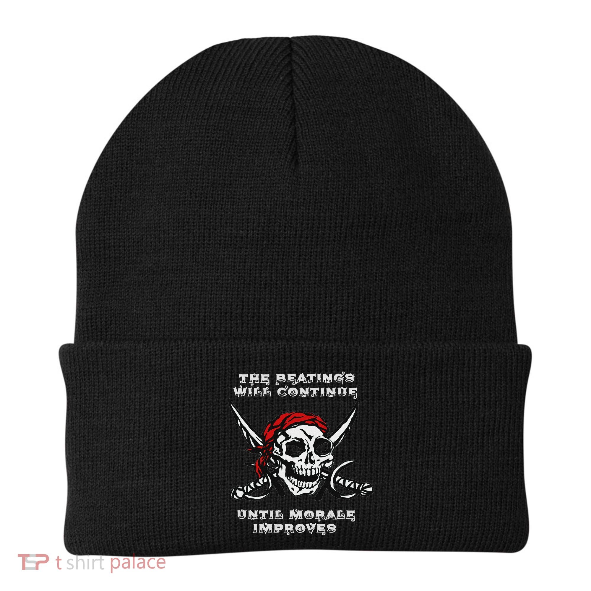 The Beatings Will Continue Until Morale Improves Beanie