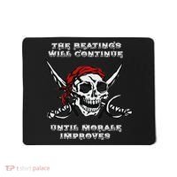 The Beatings Will Continue Until Morale Improves Mousepad thumb 0