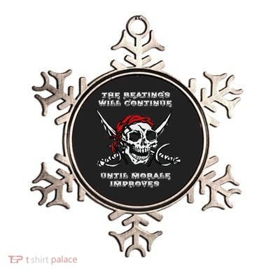 The Beatings Will Continue Until Morale Improves Ornament