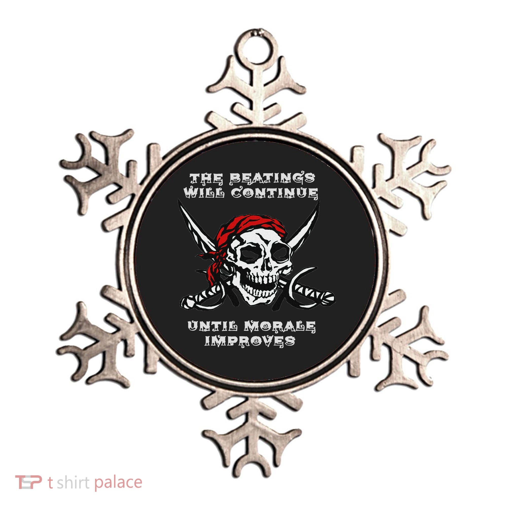 The Beatings Will Continue Until Morale Improves Ornament