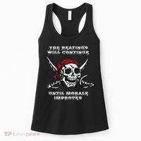 The Beatings Will Continue Until Morale Improves Women's Tank Top thumb 0