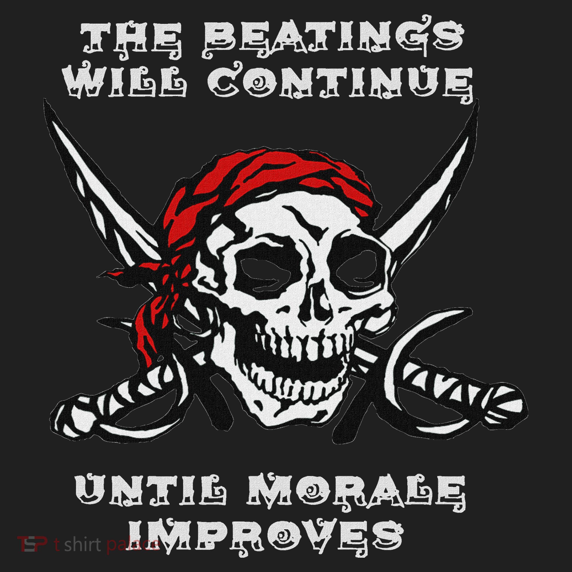 The Beatings Will Continue Until Morale Improves Hat