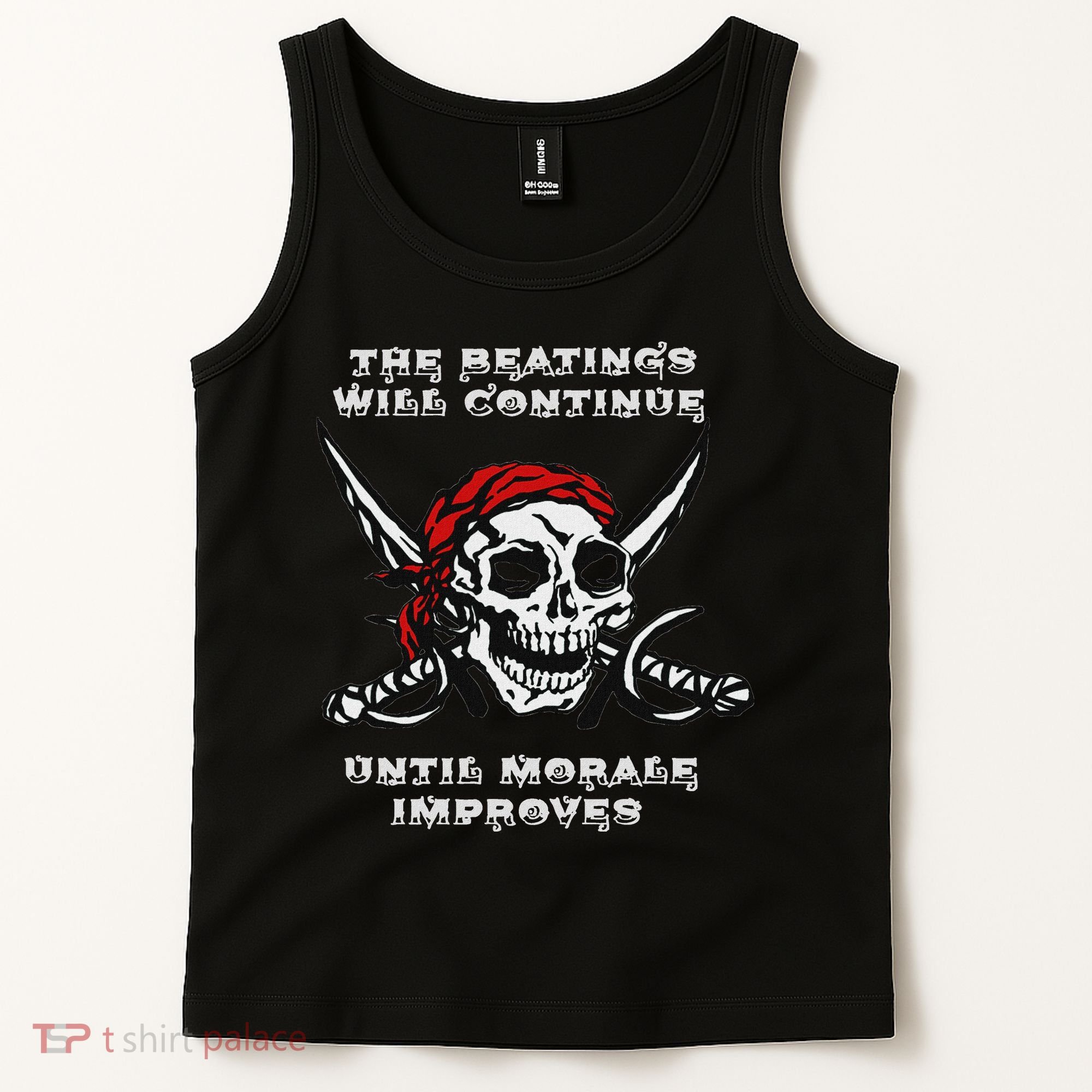The Beatings Will Continue Until Morale Improves Tank Top