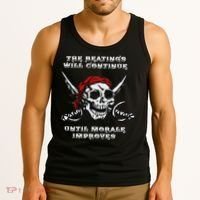 The Beatings Will Continue Until Morale Improves Tank Top thumb 3