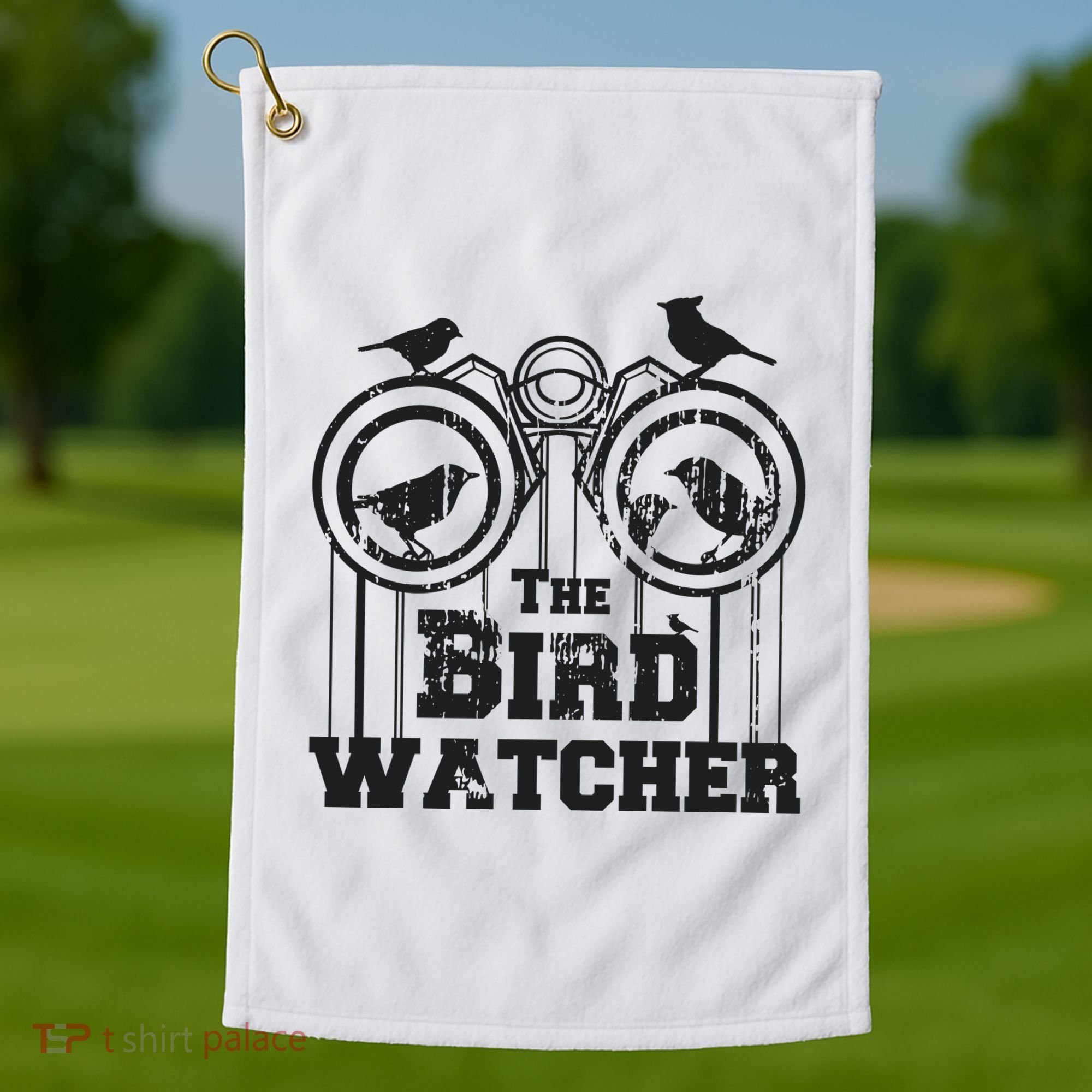 The Bird Watcher Golf Towel