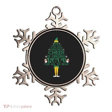 The Best Way To Spread Christmas Cheer Singing Loud Elf Xmas Cute Gift Ornament