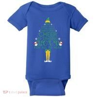 The Best Way To Spread Christmas Cheer Singing Loud Elf Xmas Cute Gift Baby Bodysuit thumb 0