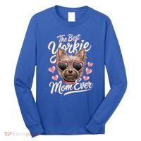 The Best Yorkie Mom Ever Yorkshire Terrier Dog Lovers Gift Long Sleeve Shirt thumb 0