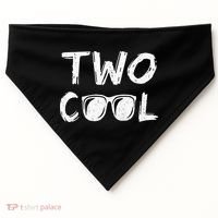 Two Cool 2nd Birthday Gift 2 Year Old USA-Made Doggie Bandana thumb 0