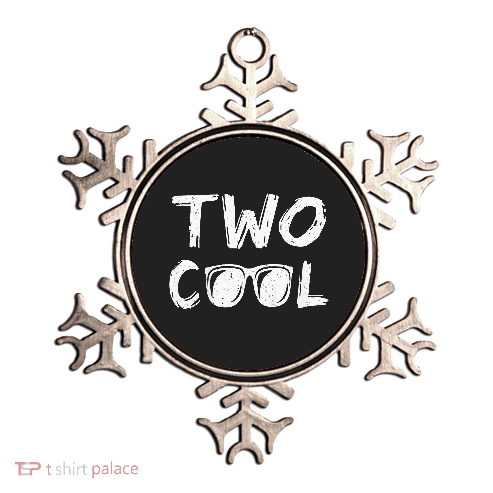Two Cool 2nd Birthday Gift 2 Year Old Ornament