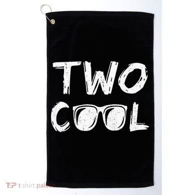 Two Cool 2nd Birthday Gift 2 Year Old Golf Towel
