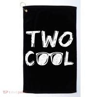 Two Cool 2nd Birthday Gift 2 Year Old Golf Towel thumb 0