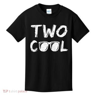 Two Cool 2nd Birthday Gift 2 Year Old Kids T-Shirt