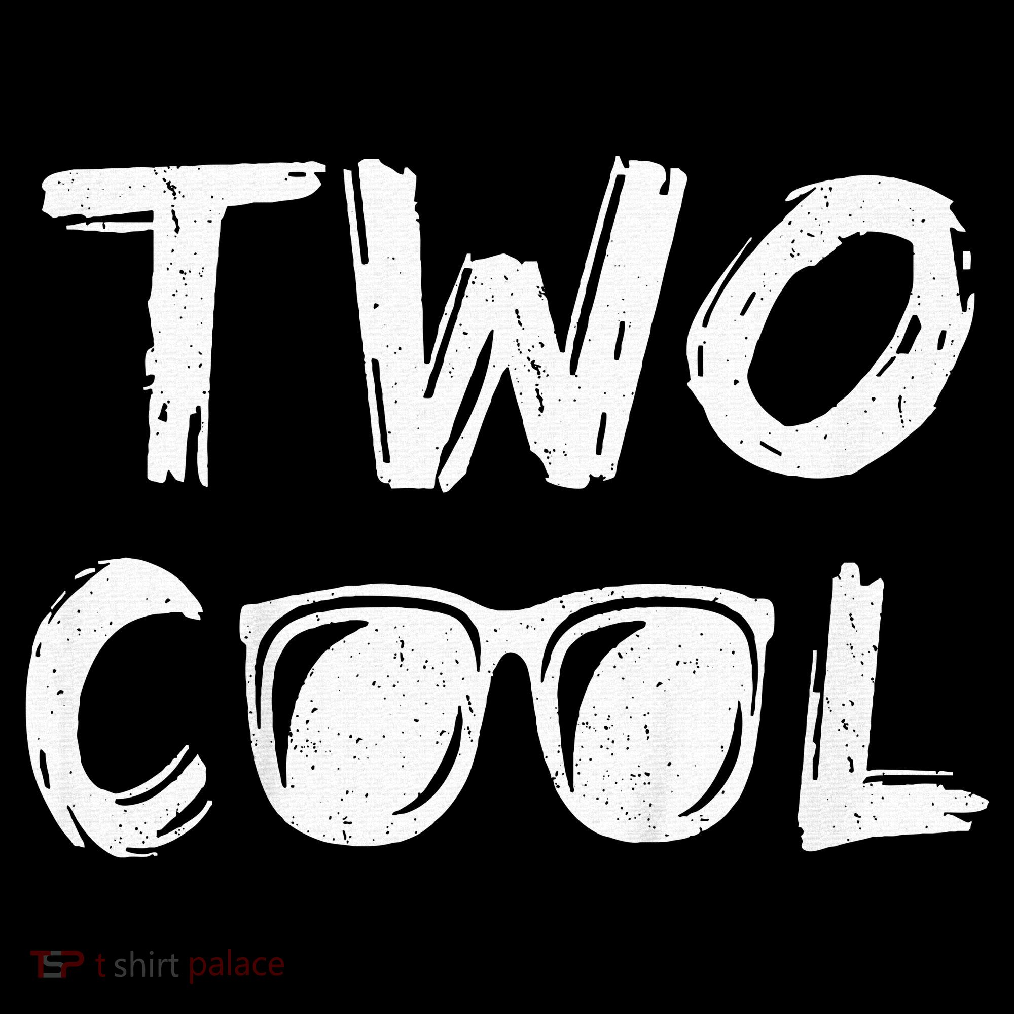 Two Cool 2nd Birthday Gift 2 Year Old Kids T-Shirt