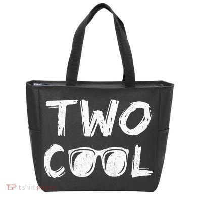 Two Cool 2nd Birthday Gift 2 Year Old Tote Bag