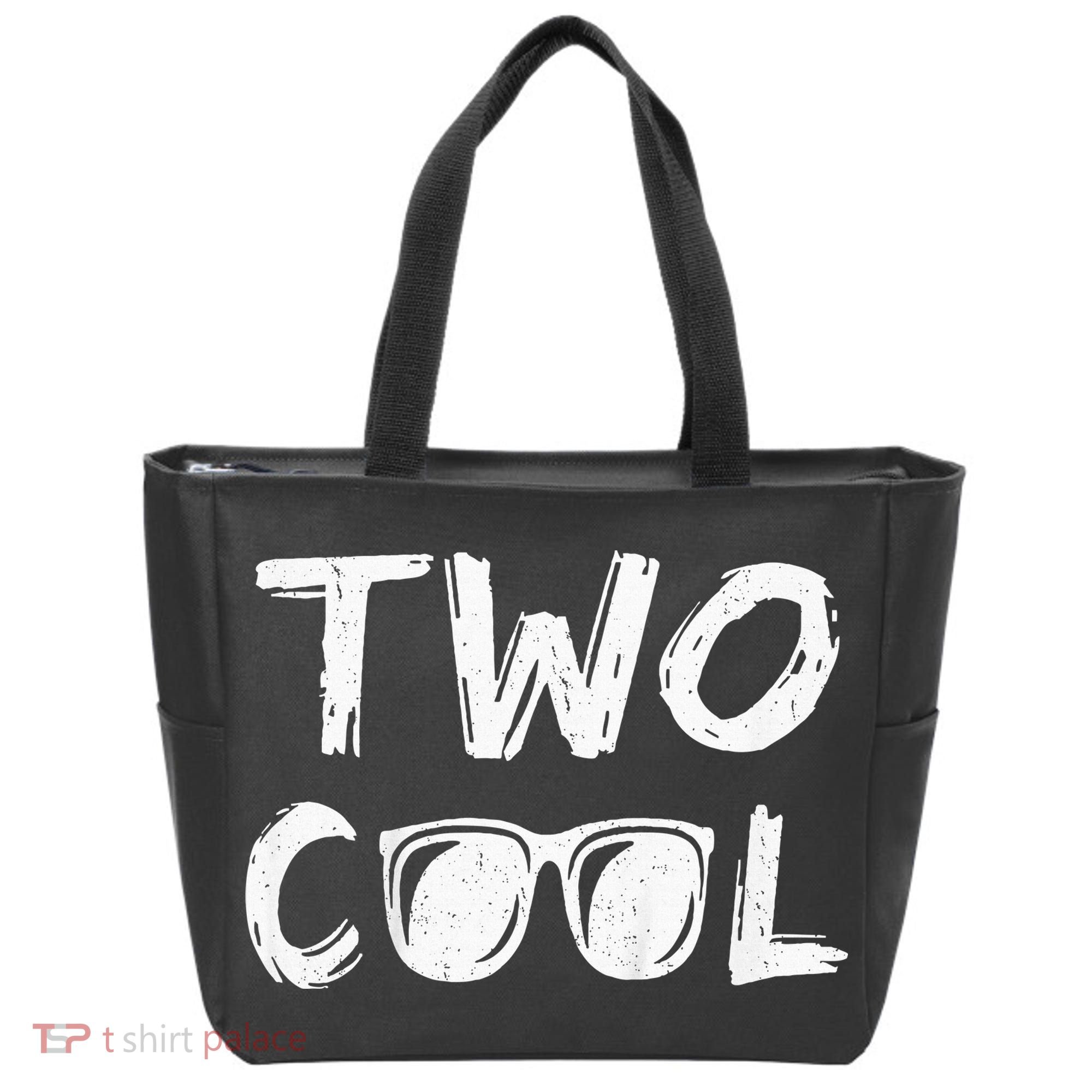 Two Cool 2nd Birthday Gift 2 Year Old Tote Bag