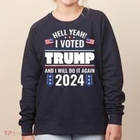 Trump Campaign 2024 Women's Sweatshirt thumb 0