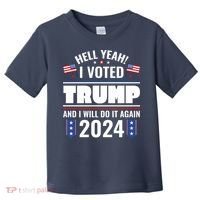 Trump Campaign 2024 Toddler T-Shirt thumb 0