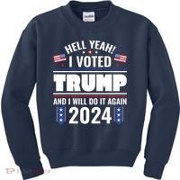 Trump Campaign 2024 Kids Sweatshirt thumb 0