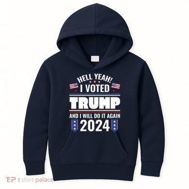 Trump Campaign 2024 Kids Hoodie