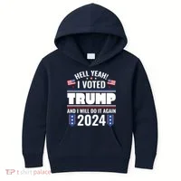 Trump Campaign 2024 Kids Hoodie thumb 0