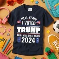 Trump Campaign 2024 Kids T-Shirt thumb 3