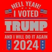 Trump Campaign 2024 Santa Hat thumb 1