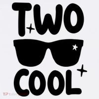 Two Cool 2nd Birthday Gift 2 Year Old Boy Second Bday Button thumb 1