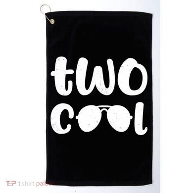 Two Cool 2nd Birthday Gift 2 Year Old Boy Second Bday Golf Towel