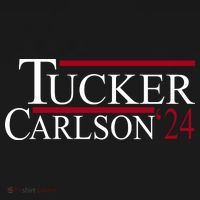 Tucker Carlson 2024 President Elections Political Flexfit Unipanel Trucker Cap thumb 2