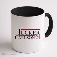 Tucker Carlson 2024 President Elections Political Coffee Mug thumb 1