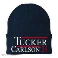 Tucker Carlson 2024 President Elections Political Beanie thumb 0