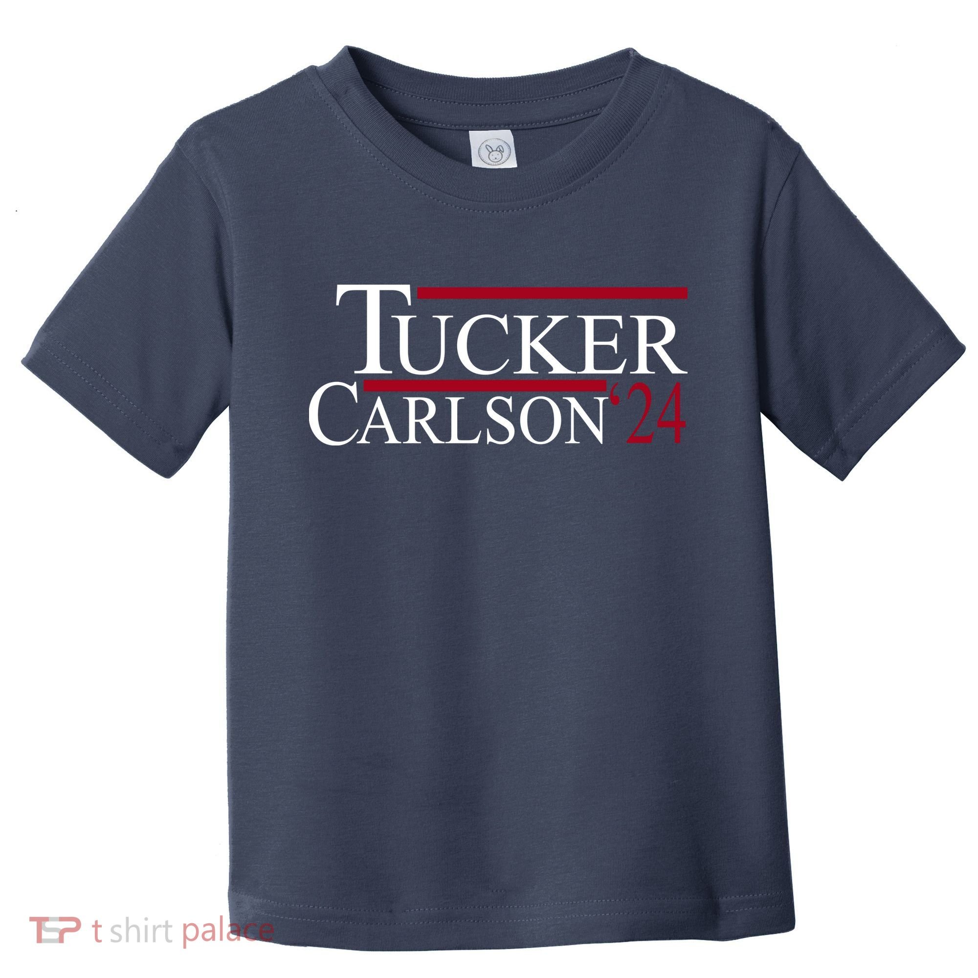 Tucker Carlson 2024 President Elections Political Toddler T-Shirt