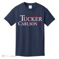 Tucker Carlson 2024 President Elections Political Kids T-Shirt thumb 0