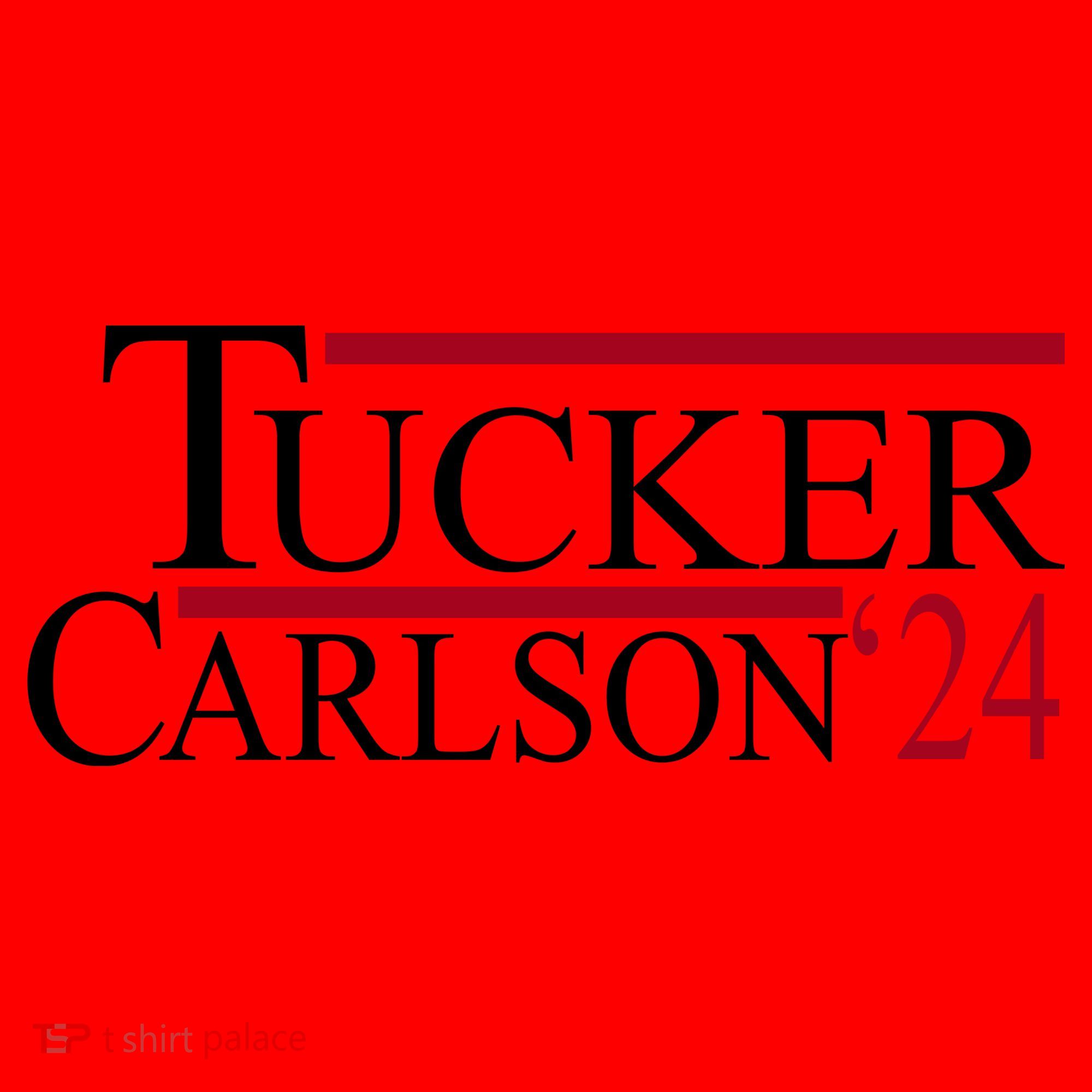 Tucker Carlson 2024 President Elections Political Santa Hat